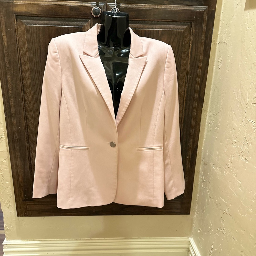 T Tahari Light Pink Women's Blazer